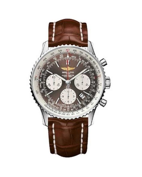 breitling navitimer 01 brown leather|Breitling Navitimer review uk.